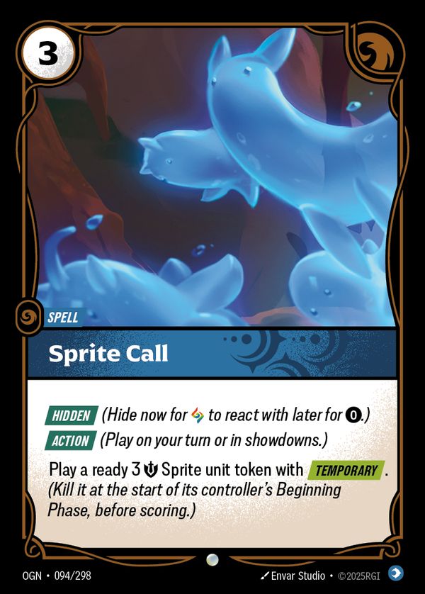 Sprite Call — Riftbound card