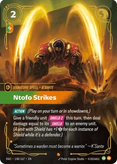 Ntofo Strikes