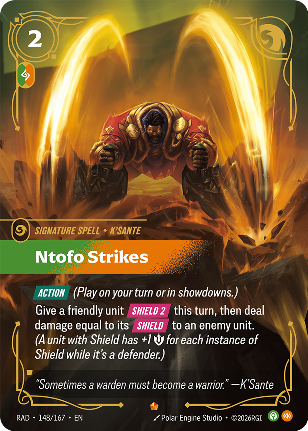 Ntofo Strikes