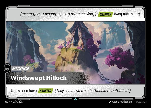 Windswept Hillock — Riftbound card