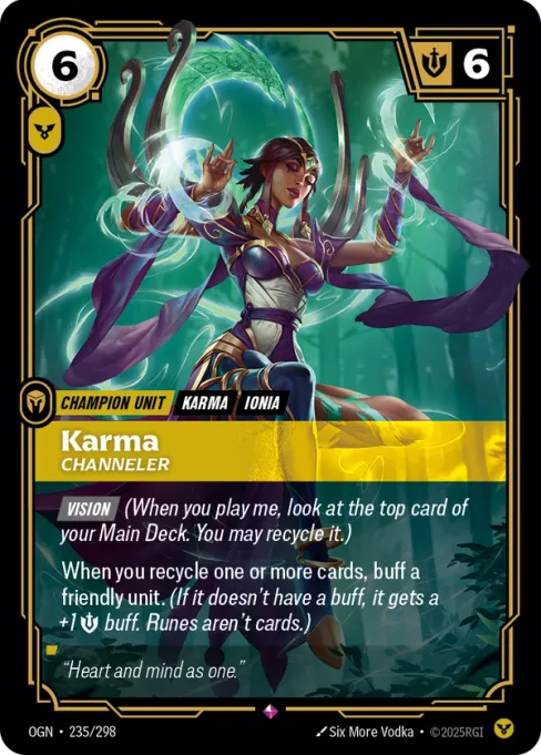 Karma, Channeler, OGN-235/298