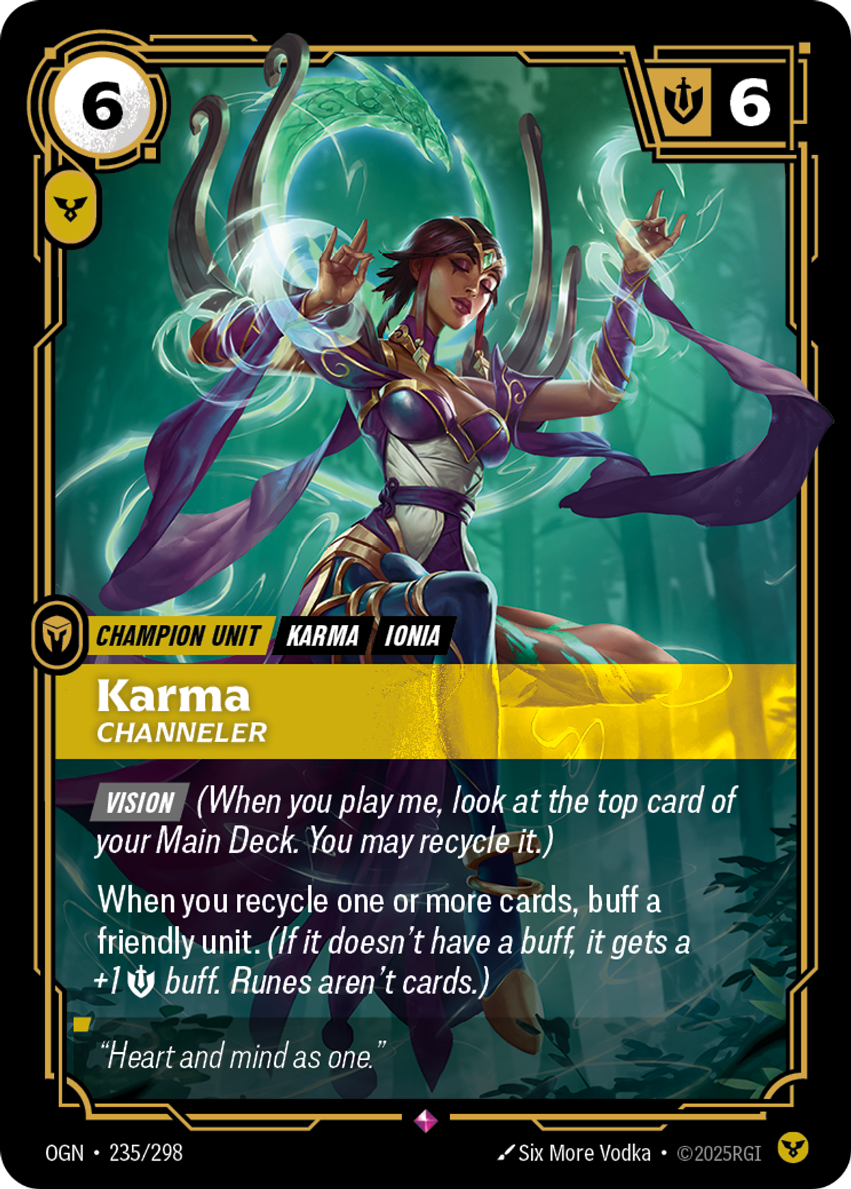 Karma, Channeler