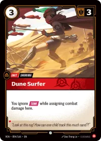 Dune Surfer, Vendetta