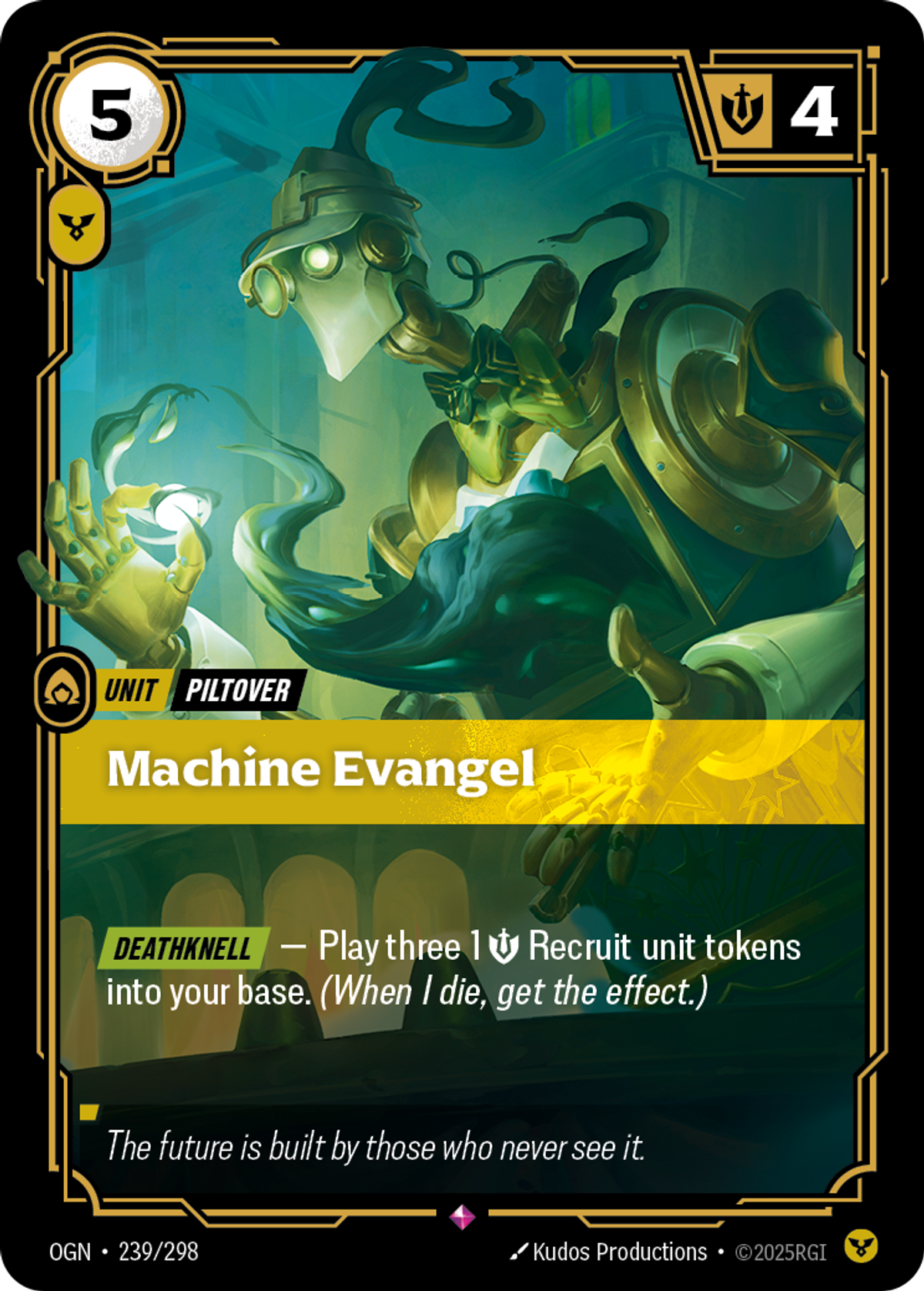 Machine Evangel