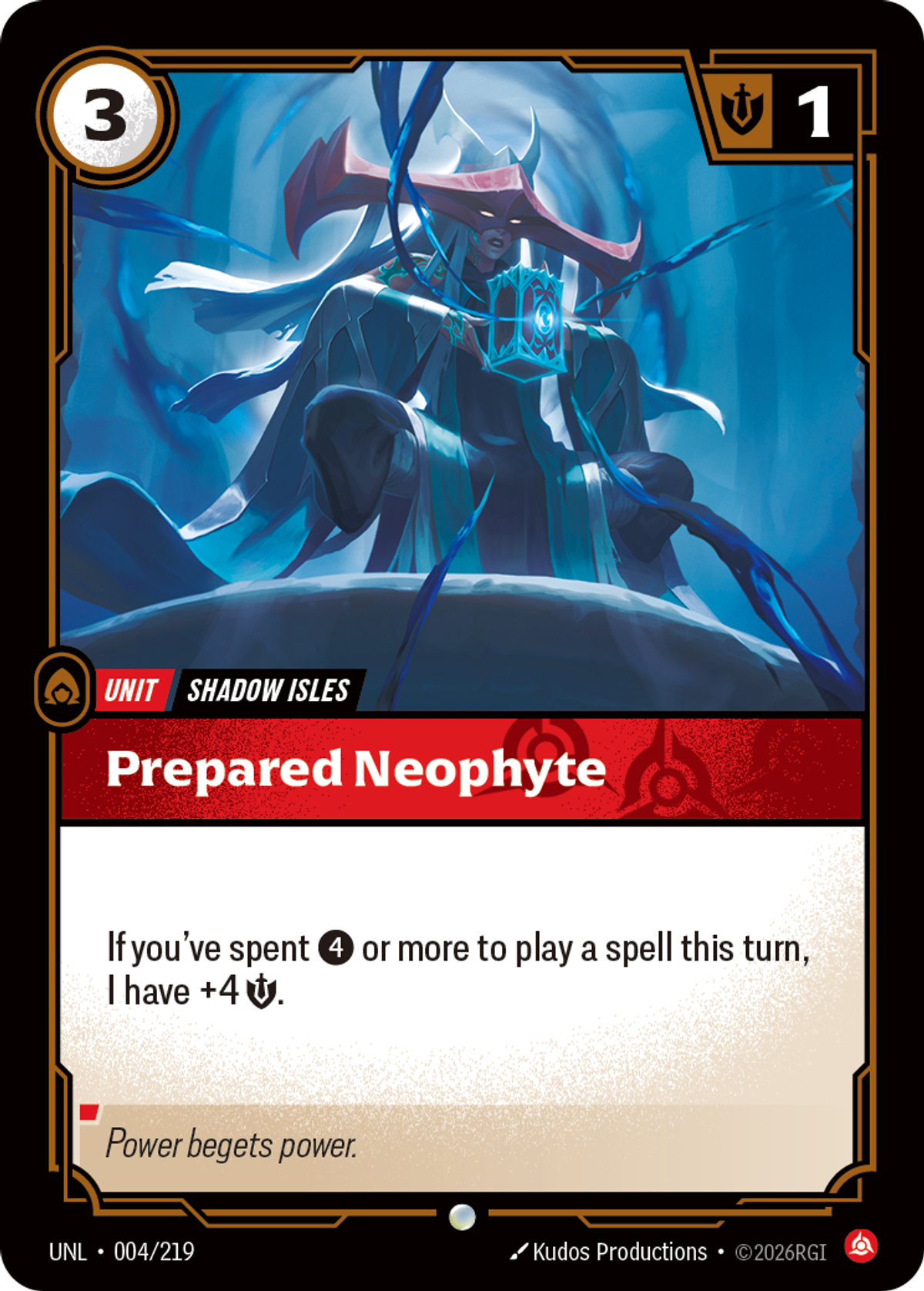 Prepared Neophyte