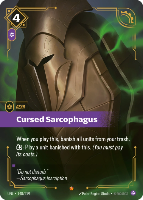 Cursed Sarcophagus — Unleashed #148, art by Polar Engine Studio/华锐