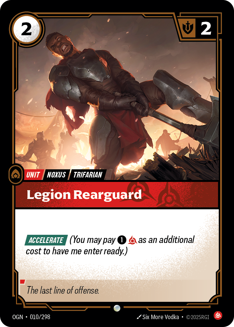 Légionnaire d'arrière-garde