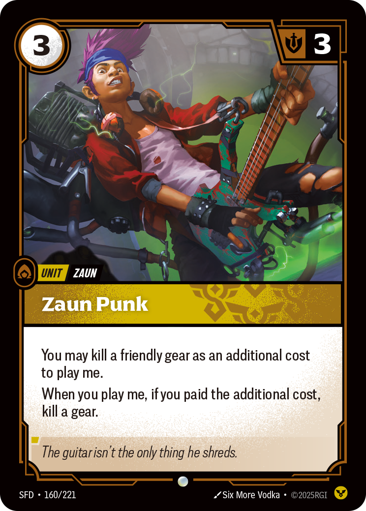 Punk zaunien