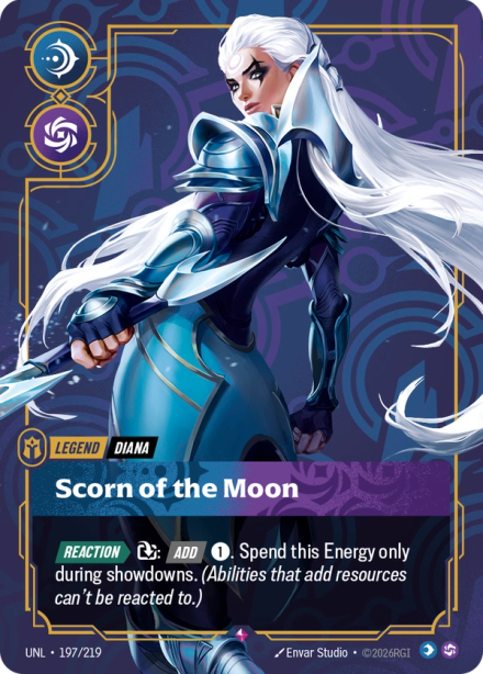 Legend Diana, Scorn of the Moon — Diana Chaos deck by Dhawally at RQ Utrecht