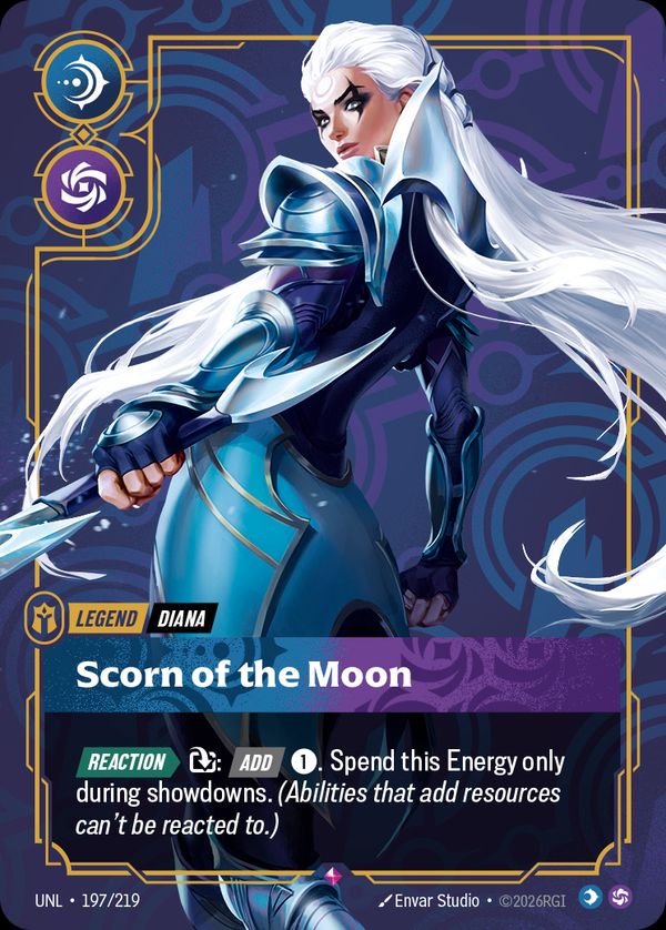 Diana, Scorn of the Moon — Riftbound card