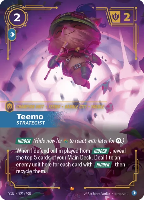 Teemo, Strategist, OGN-121/298