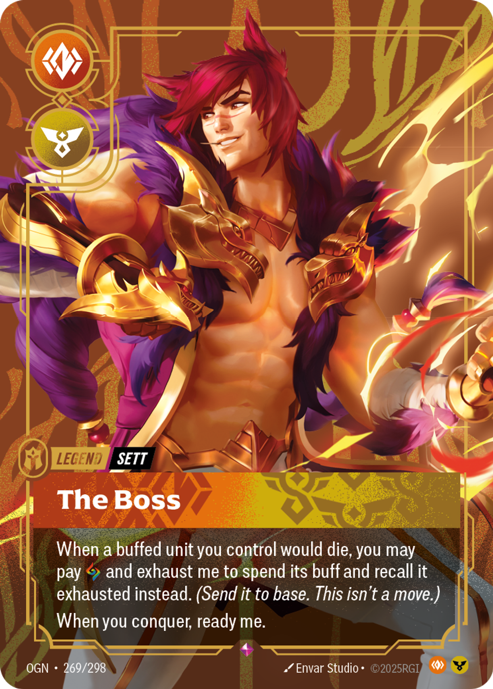 Sett, The Boss (Metal)
