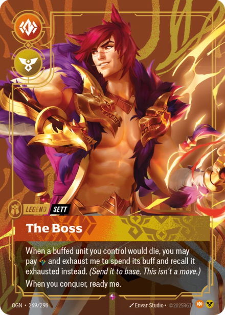 Legend Sett, The Boss — Sett Aggro deck by CTCG Collin K at RQ Utrecht