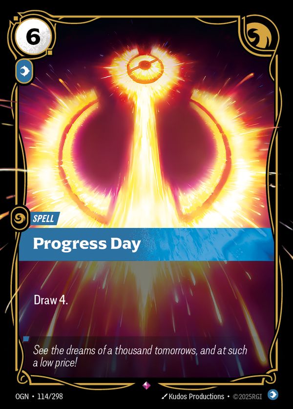 Progress Day — Riftbound card
