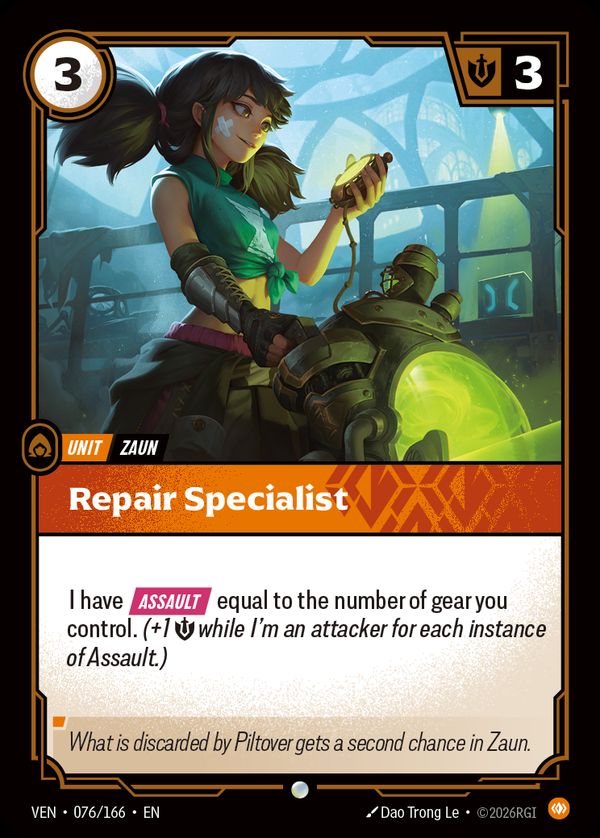 Repair Specialist — Riftbound card