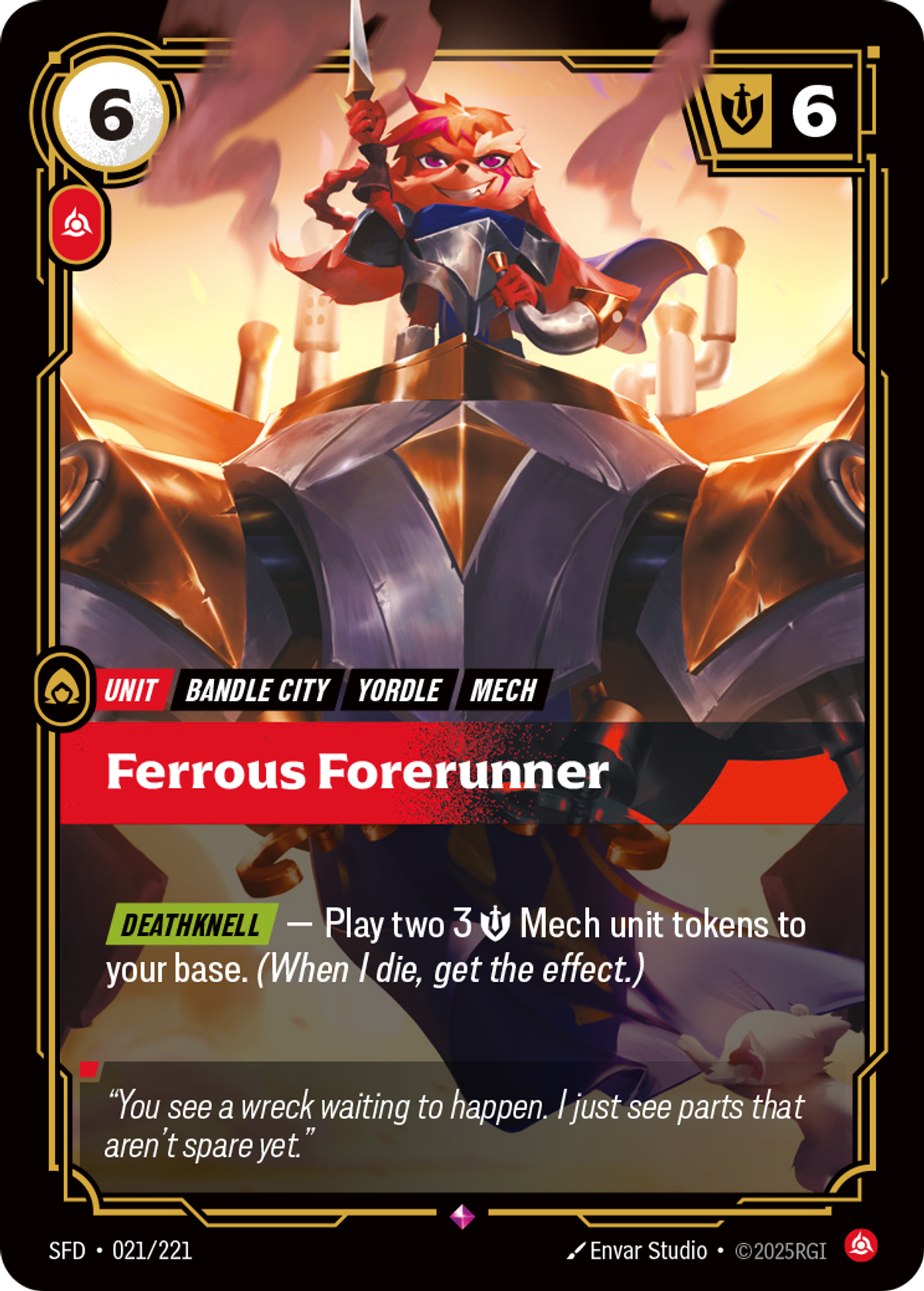 Ferrous Forerunner