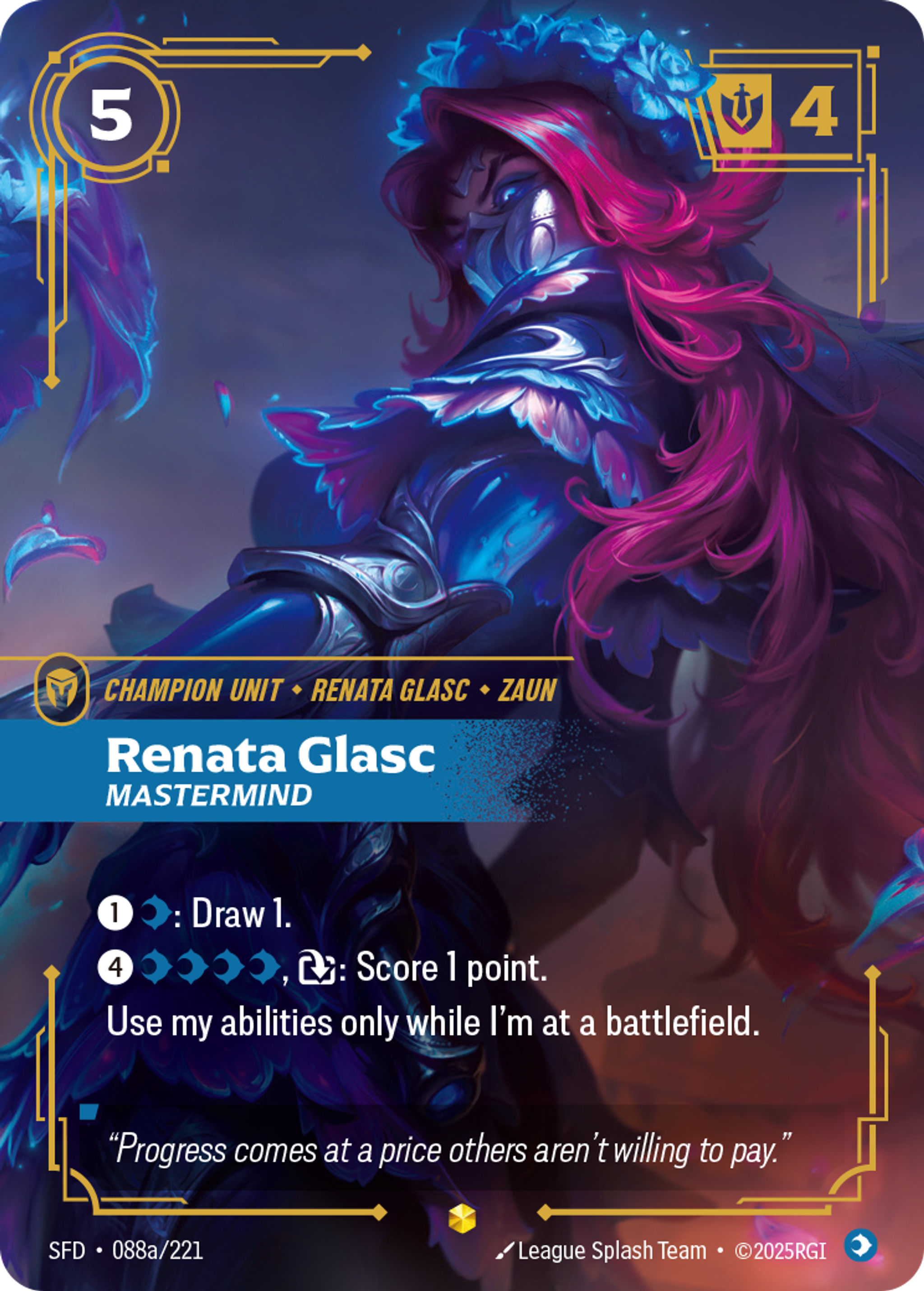 Renata Glasc, Mastermind