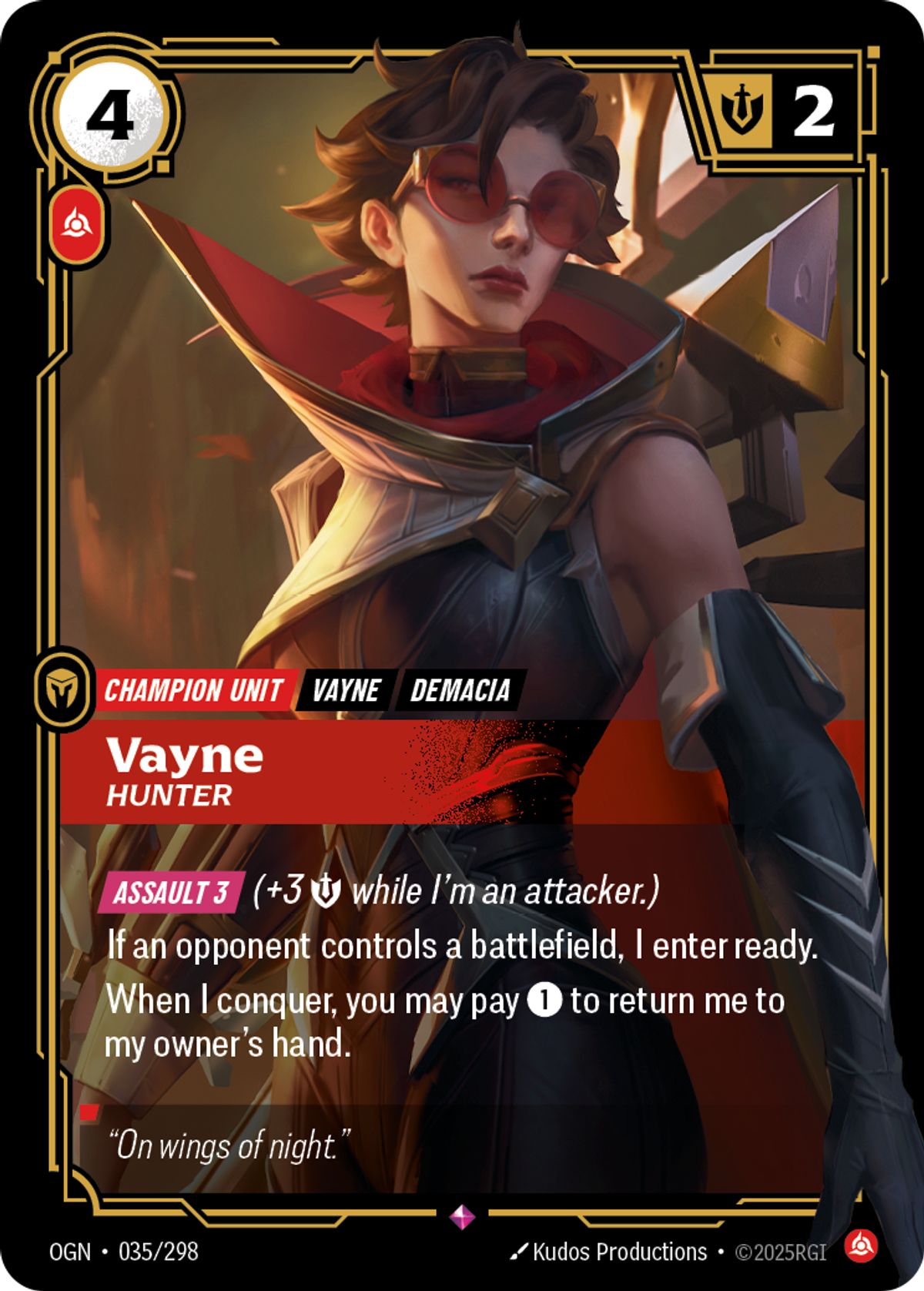 Vayne, Hunter
