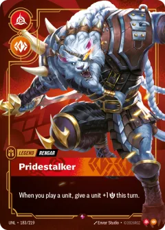 Rengar, Legende von Riftbound