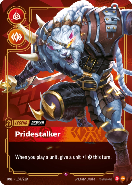Legend Rengar, Pridestalker — Rengar Midrange deck by urlichmtg at RQ Utrecht