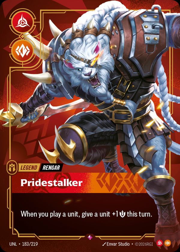 Rengar, Pridestalker — Riftbound card
