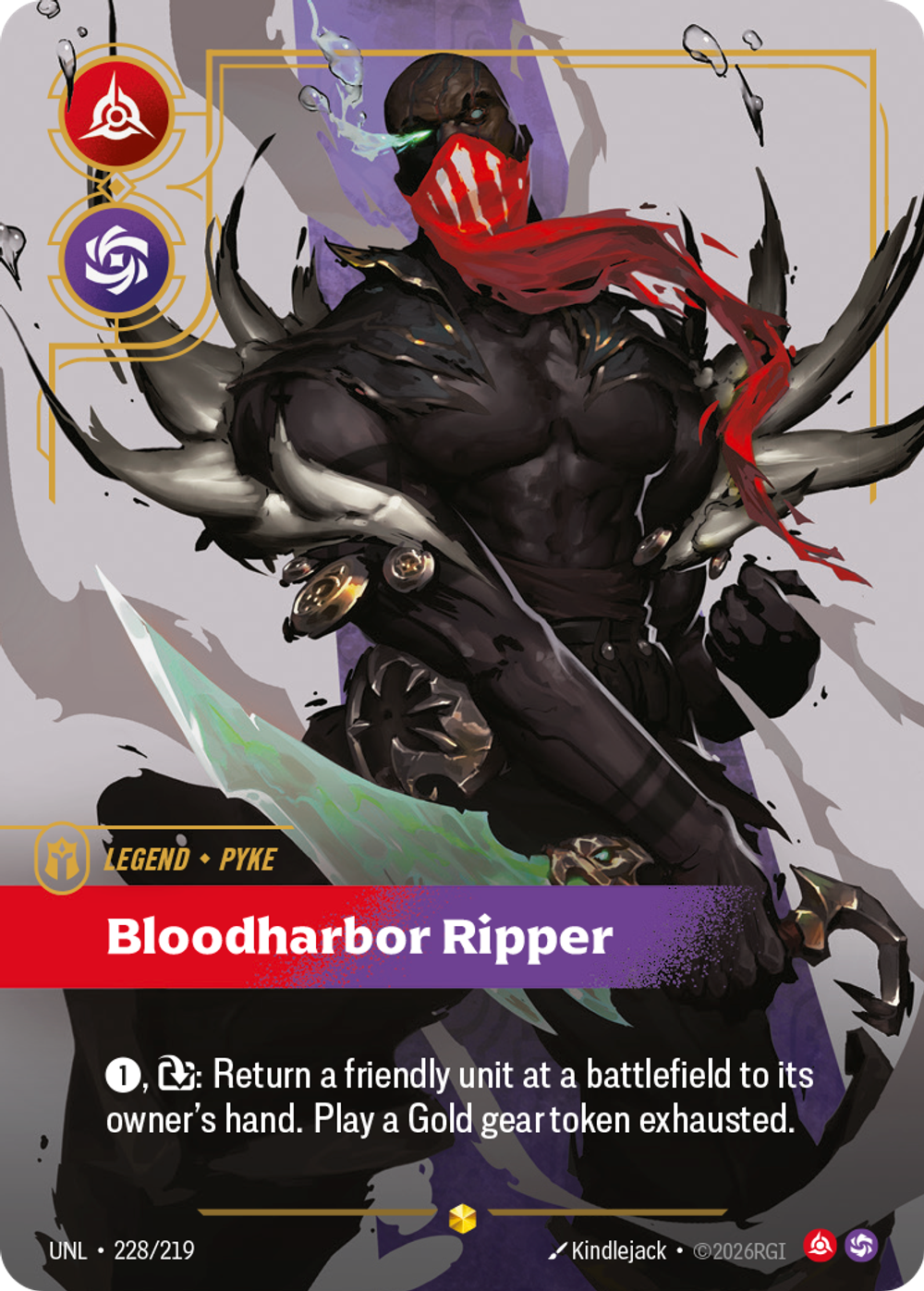Pyke, Bloodharbor Ripper (Overnumbered)