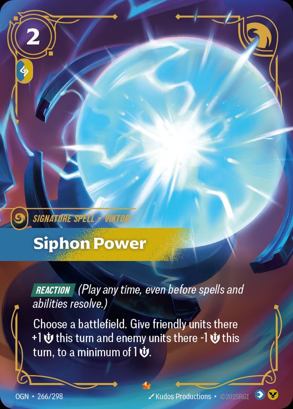 Siphon Power — Riftbound card