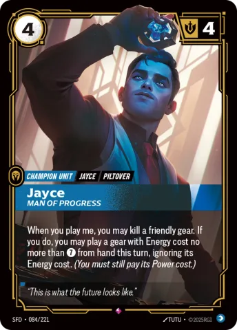 Jayce, Man of Progress · SFD-084/221