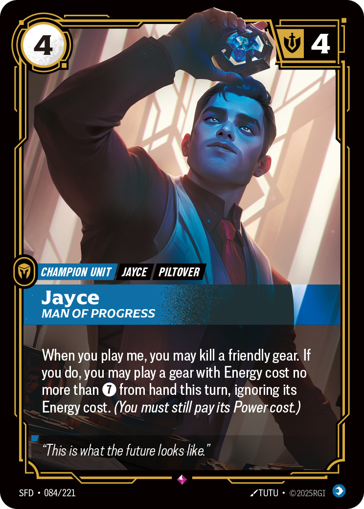 Jayce - Homme du progrès