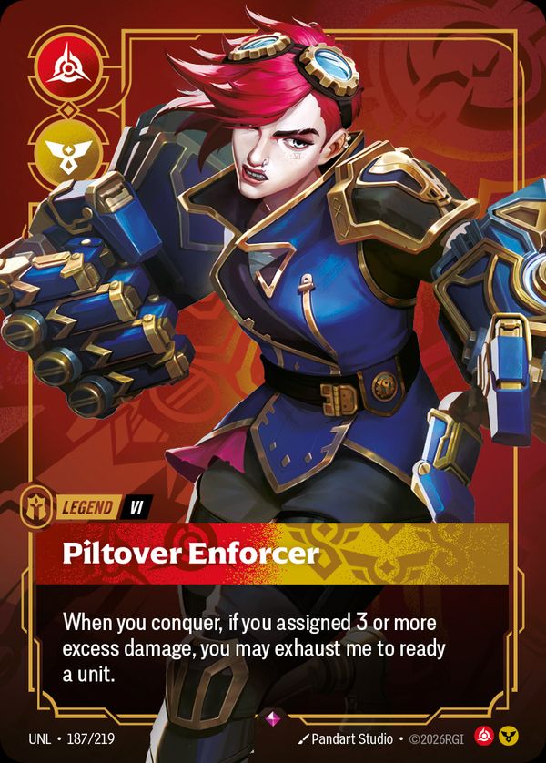 Vi, Piltover Enforcer — Riftbound card