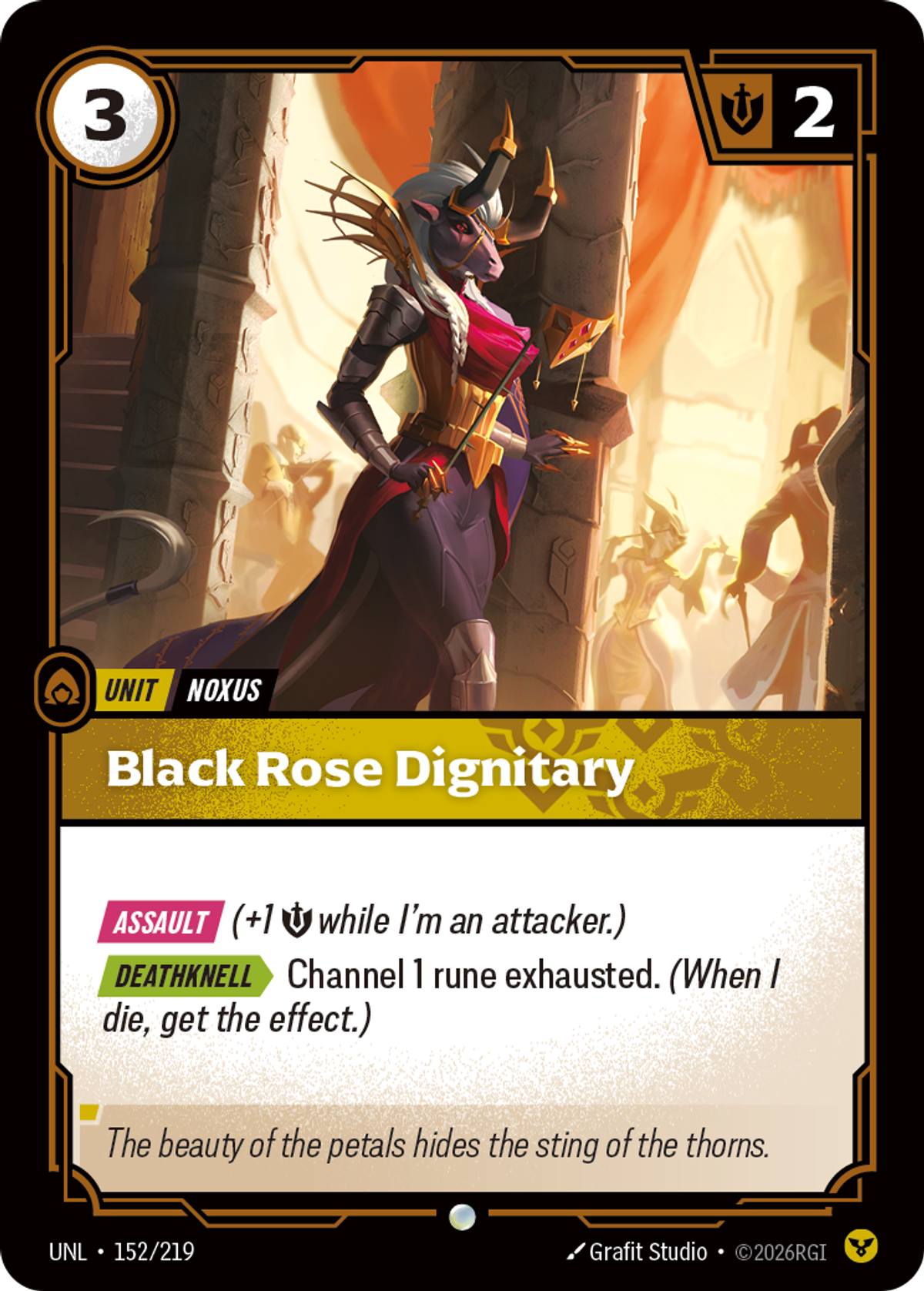 Black Rose Dignitary