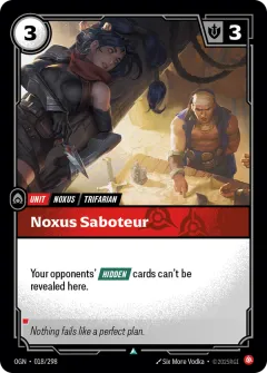 Noxus Saboteur