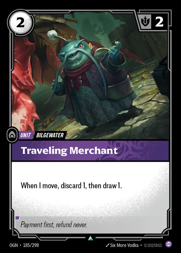 Traveling Merchant — Riftbound card