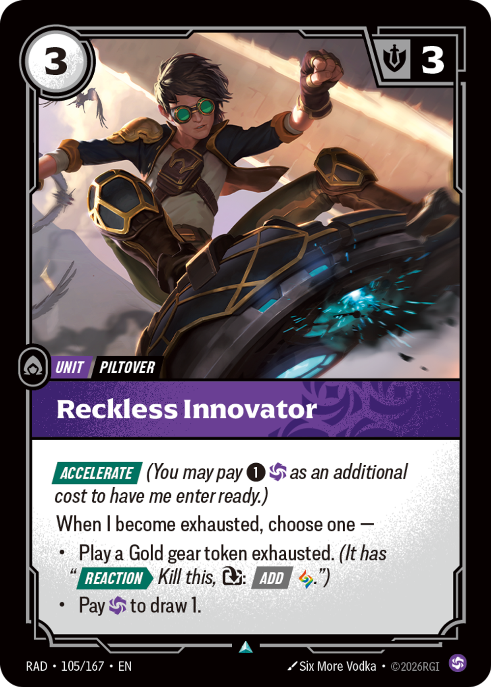 Reckless Innovator