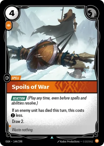 Spoils of War · OGN-144/298