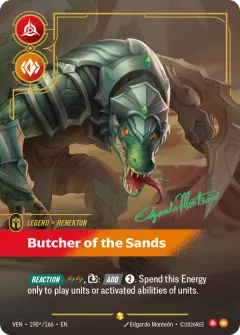 Renekton, Butcher of the Sands