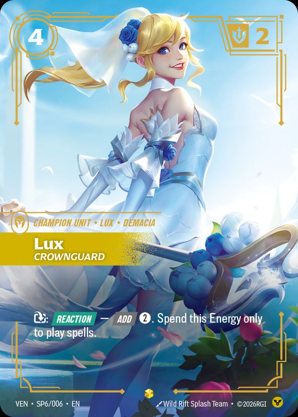 Lux, Crownguard — Riftbound card