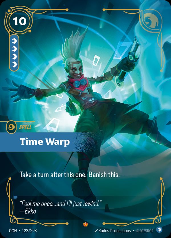 Time Warp — Riftbound card