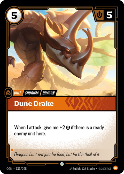 Dune Drake — Origins #131, art by Bubble Cat Studio