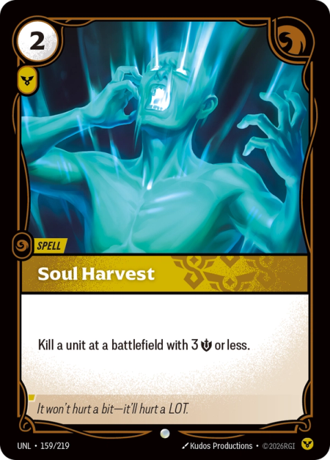 Soul Harvest — Unleashed #159, art by Kudos Productions