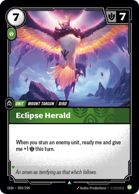 Eclipse Herald — Origins #059, art by Kudos Productions