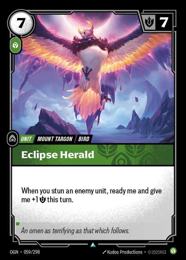 Eclipse Herald — Riftbound card