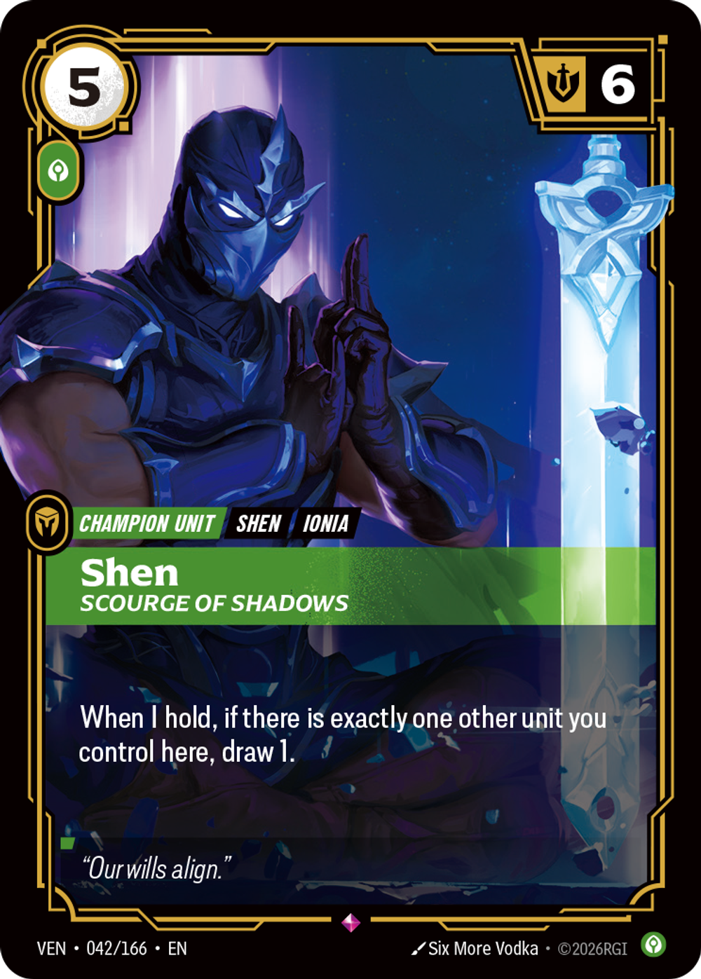 Shen, Scourge of Shadows