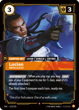 Lucian - Merciless