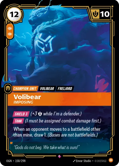 Volibear, Imposing, OGN-158/298