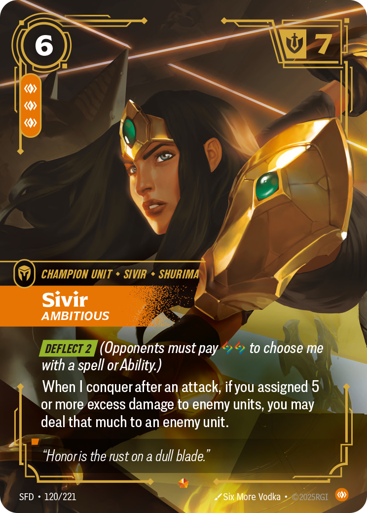 Sivir - Ambitieuse