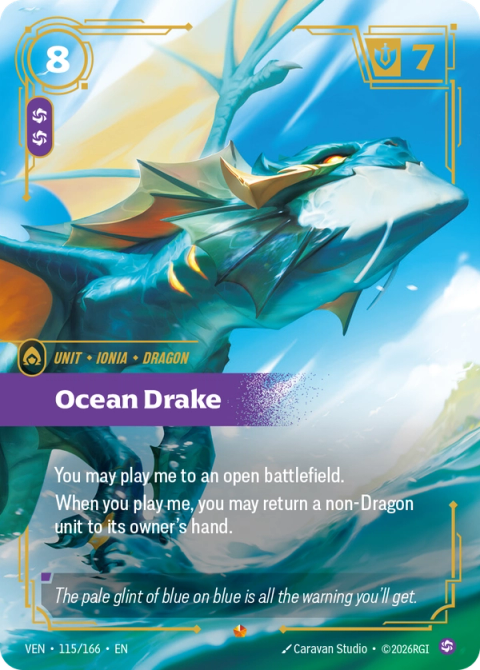 Ocean Drake — Vendetta #115, art by Caravan Studio