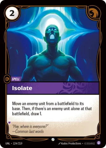 Isolate · UNL-124/219
