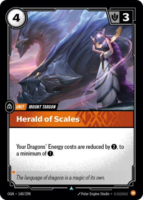 Herald of Scales — Origins #140, art by Polar Engine Studio