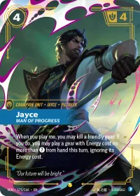 Jayce, Man of Progress